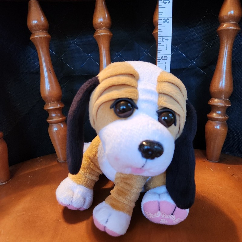 Cabbage Patch Kids CPK Adoptimals Plush Tan & Black Puppy Dog Plush JUST DOG