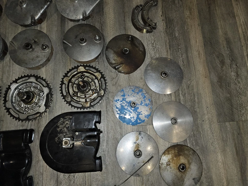 Mz Ts 150 Bremse Bremankerplatten Kettenkasten Konvolut Teile Orginal - Bild 4 von 4