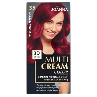 JOANNA Multi Cream Color Haarwäsche 35 Kirschrot