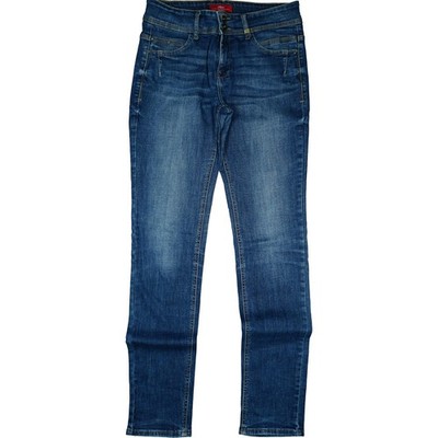 s.Oliver 36 L32 Jeans Hose Blau Damen Shape Slim Fit Leg Stretch mid Rise W28 S