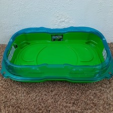 Beyblade Burst Turbo Slingshock Cross Collision Battle Arena Only 12"x20" Green