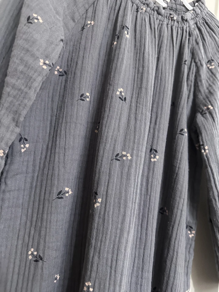 Grey Floral Dress from H&M - Image 2 of 4