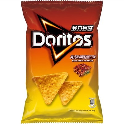 6× Doritos BBQ RIBS Corn chips 102G each