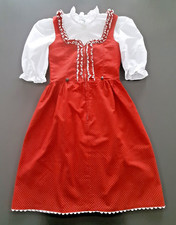 Dirndl mit Bluse, Gr. 152, BW, gebr.