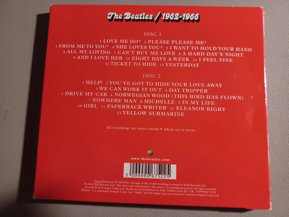 The Beatles 1962-1966 CD - Bild 2 von 2