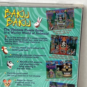 Baku Baku Sega Saturn Video Game