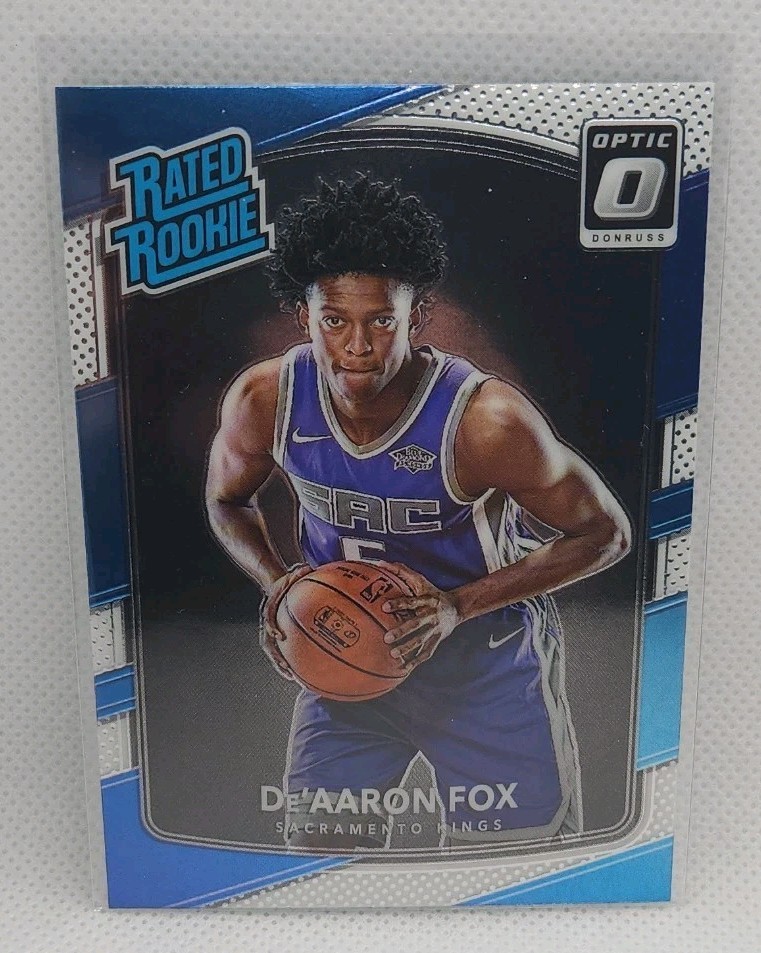 2017-18 Panini Donruss Optic - Rated Rookie De'Aaron Fox #196 (RC)
