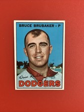 1967 Topps #276 Bruce Brubaker Dodgers NM/MT