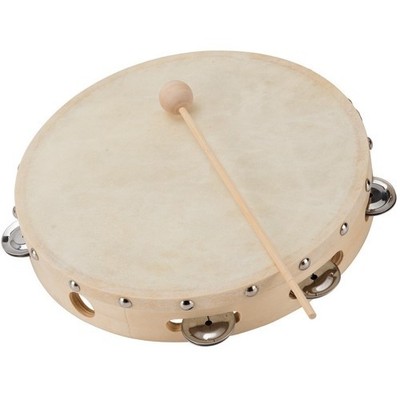 Soundsation 8 Zoll Tambourin inkl. Schlägel | Neu
