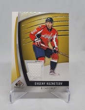 2017-18 SP Game Used - Evgeny Kuznetsov #29 Gold Jersey (MEM)