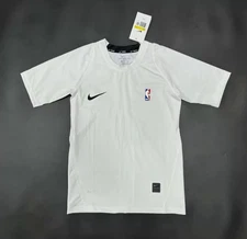 NIKE PRO NBA Compression TShirt - Black and White