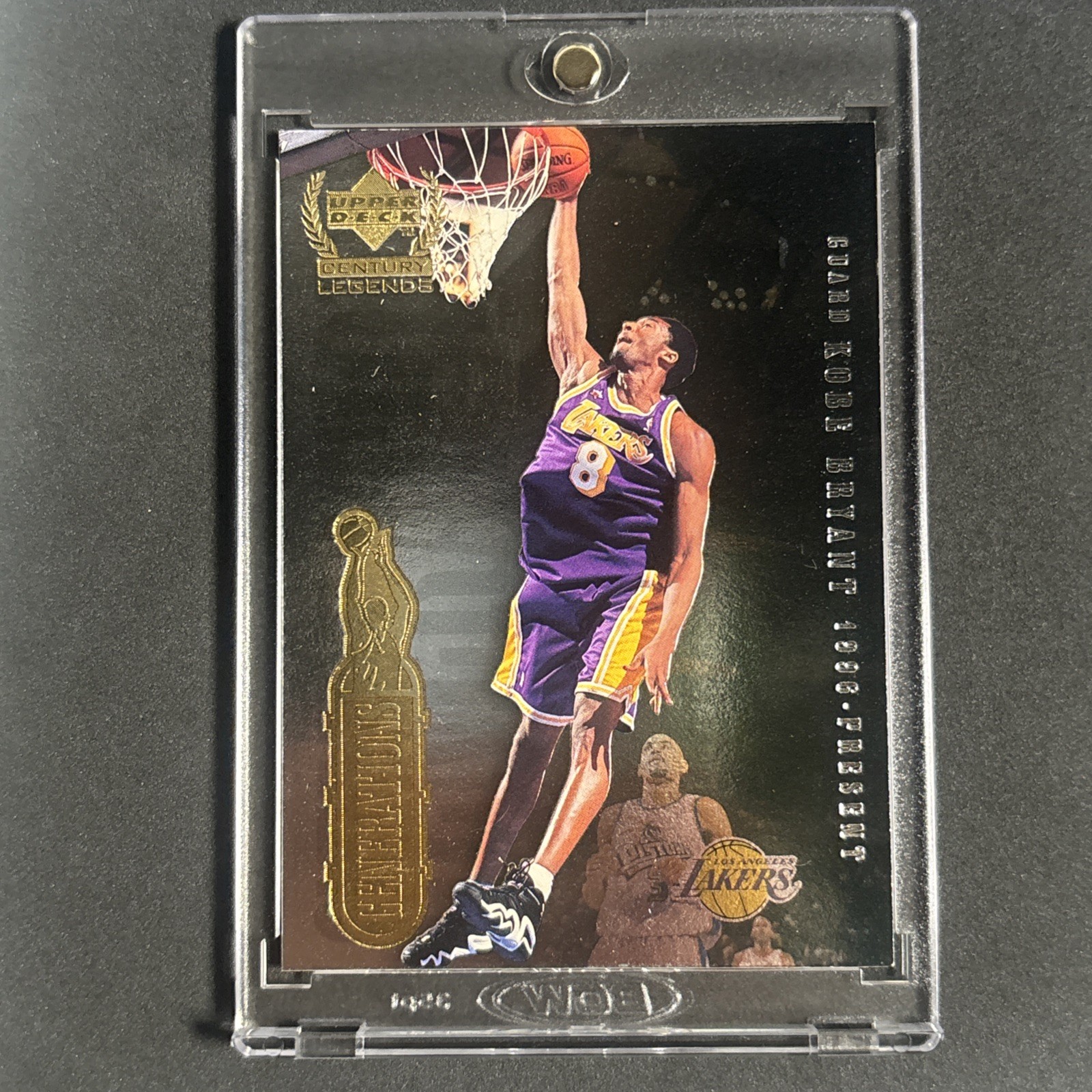 1998-99 Upper Deck Century Legends - Generations Michael Jordan, Kobe Bryant