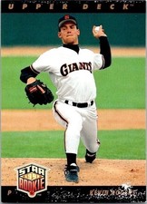 Kevin Rogers Upper Deck 8 San Francisco Giants Star 1993 Rookie Baseball Card. rookie card picture