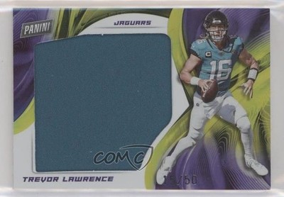 2022 Panini Player of the Day Memorabilia 15/50 Trevor Lawrence (Pro) #TL 3hd