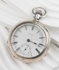 1888 Waltham 18s 15j Model 1883 P.S. Bartlett Hunter Pocket Watch Runs - 1525b