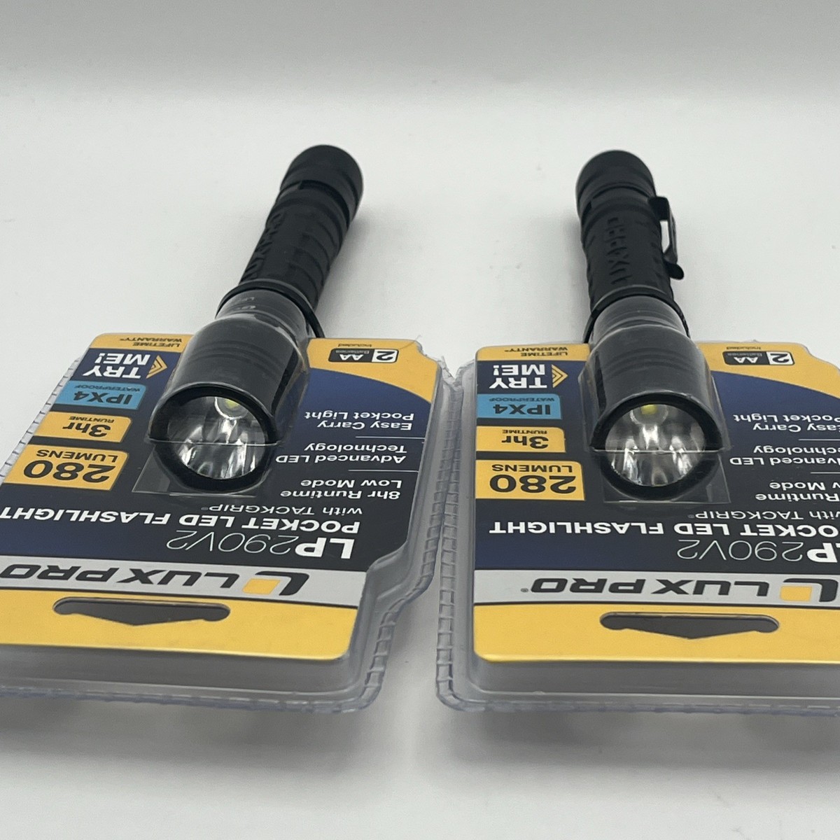 Lepro Lape de Poche 2PCS, Lape Torche LED Ultra Puissante IPX4