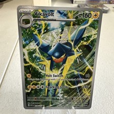 Carta Pokémon Vikavolt 230/217 ASC Stage 2 160 HP Rara Full Art Holo Pokémon TCG