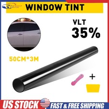 300cm Uncut Roll Window Tint Film 35 Vlt Car Home Office Glass 20 X 10ft Feet 300cm Uncut Roll Window Tint Film 35 Vlt Car Home Office Glass 20 X 10ft Feet
