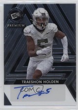 2024 Leaf Press Pass Premium Auto 52/99 Traeshon Holden #BA-TH1 Auto 13u1