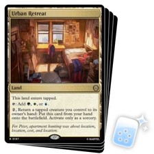 URBAN RETREAT X4 Marvel's Spider-man SPM Magic MTG MINT CARD