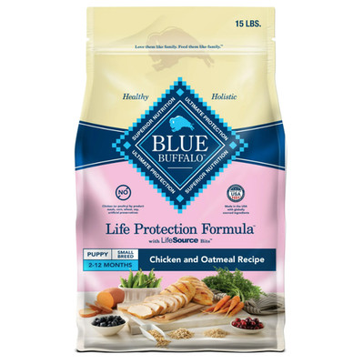 Blue Buffalo Life Protection Natural Formula Dry Dog Food for Small Breed 15-lb