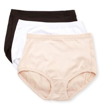 Vanity Fair 13438 Body Caress Brief Panty - 3 Pack