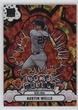 2025 Panini Donruss Bomb Squad Red Ice 141/149 Austin Wells #17 0hk3