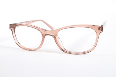 Flower Eyeglasses 6003 Women Brown Full Rim Plastic Eyewear