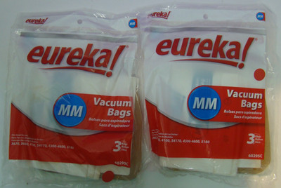 Lot Of 2 Eureka OEM Style MM Bags Part 60295, 60295C (3 In Each) new sealed