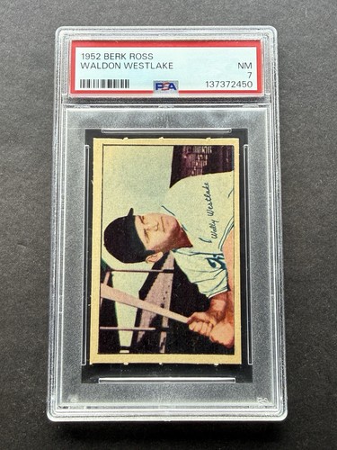 Waldon Westlake 1952 Berk Ross card
