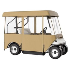 Deluxe 4-Sided Golf Cart Enclosure 300D All-Season Protection