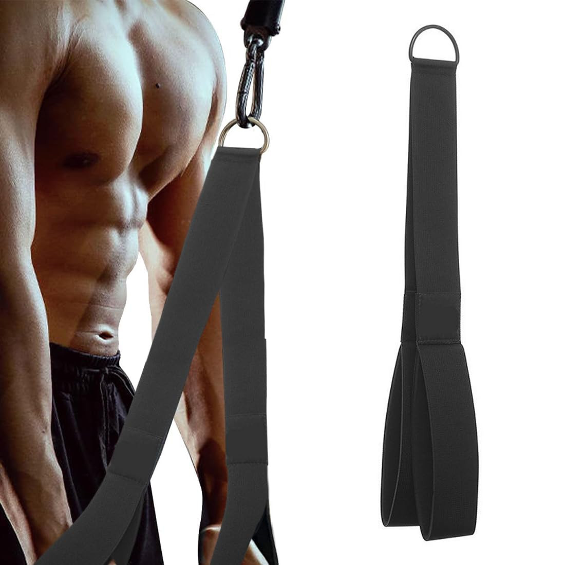 Trizepsseil Kabelzug Fitnessgerät Latziehen Oberkörper Krafttraining Gym Zubehör