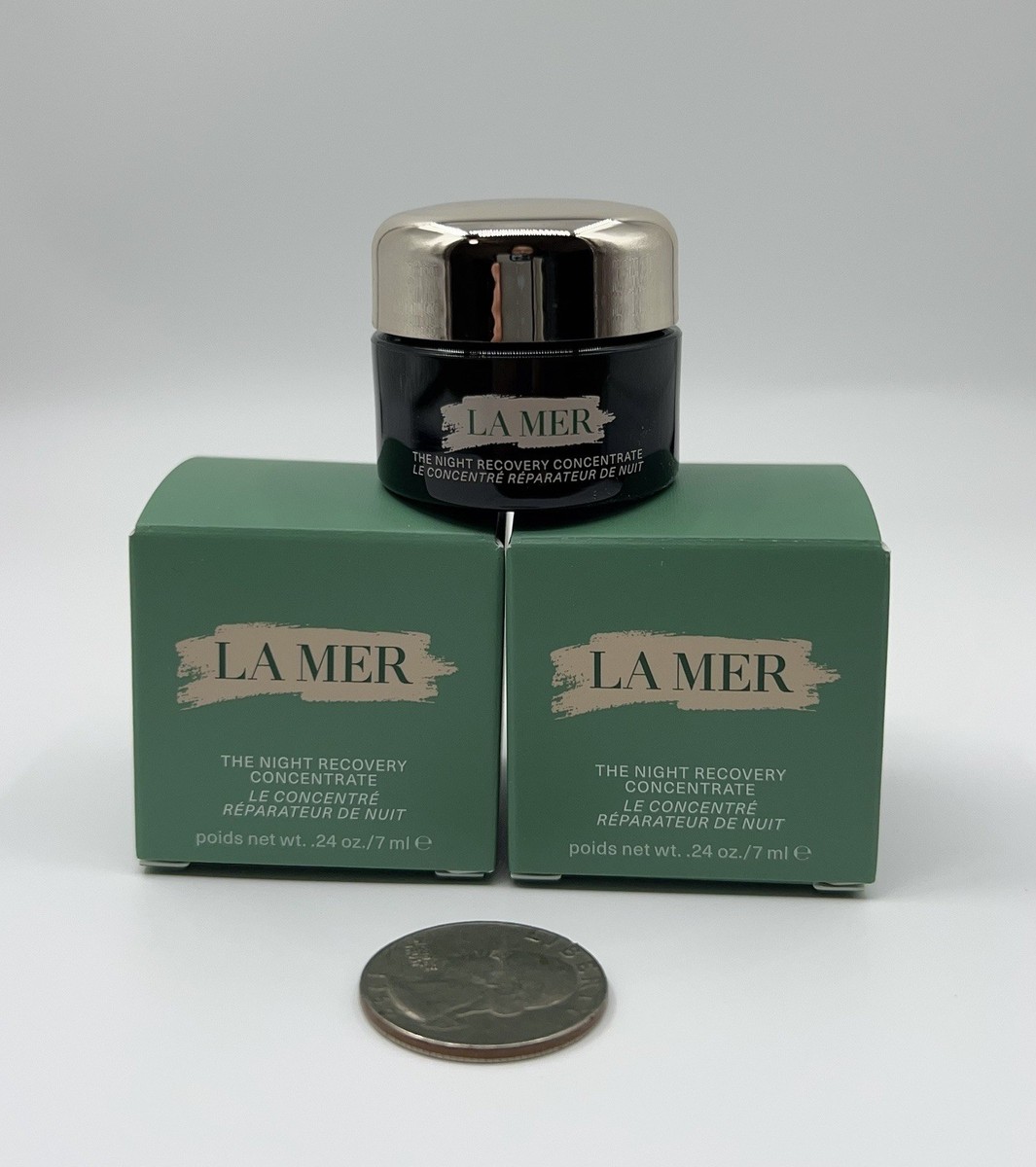 2 x La Mer The Night Recovery Concentrate 0.24oz / 7ml Each Total