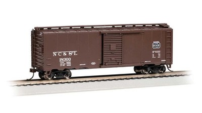Bachmann HO Steam-Era 40' Steel Boxcar Nashville Chattanooga & St Louis NC 15014