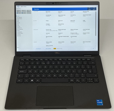 Dell Latitude 7430 14'' i5 12. Gen 16GB RAM ohne HDD Grade C GBR 83% Kapazität