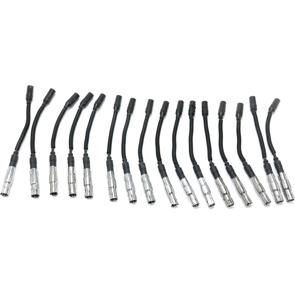 Ignition Coil and Spark Plug Wire For 1999-06 Mercedes Benz SL500 S430 S500 E500 - Image 4 of 4