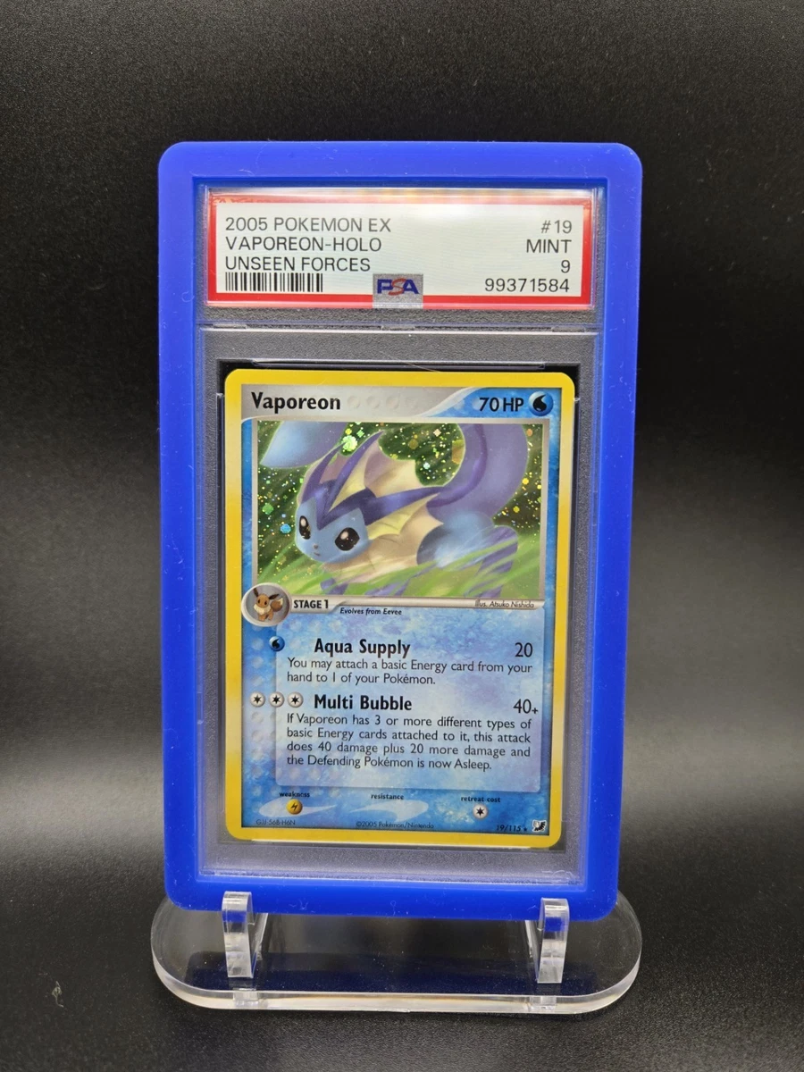 【psa9】シャワーズ ★ 19/115 unseen forces 英語版 Pokémon TCG EX Unseen Forces Grade 9 Individual Trading Card Games