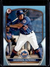 2023 Bowman Draft Daiverson Gutierrez Sky Blue #/499 Mets