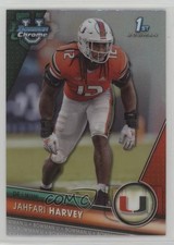 2023 Bowman U Chrome Refractor Jahfari Harvey #25 pm5