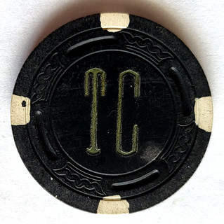 $5 Tower Club BRODERICK CALIFORNIA Casino Chip