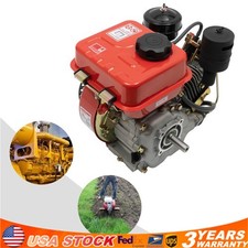 Air Cooled Diesel Engine Recoil Start 4-stroke Single Cylinder Diesel Engine New