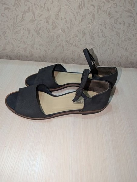 Women Paul Green Heels Black Nubuck 40 #23MA