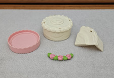 Vintage Fisher Price Fun With Food Create A Cake Top Frosting Slice Rosette