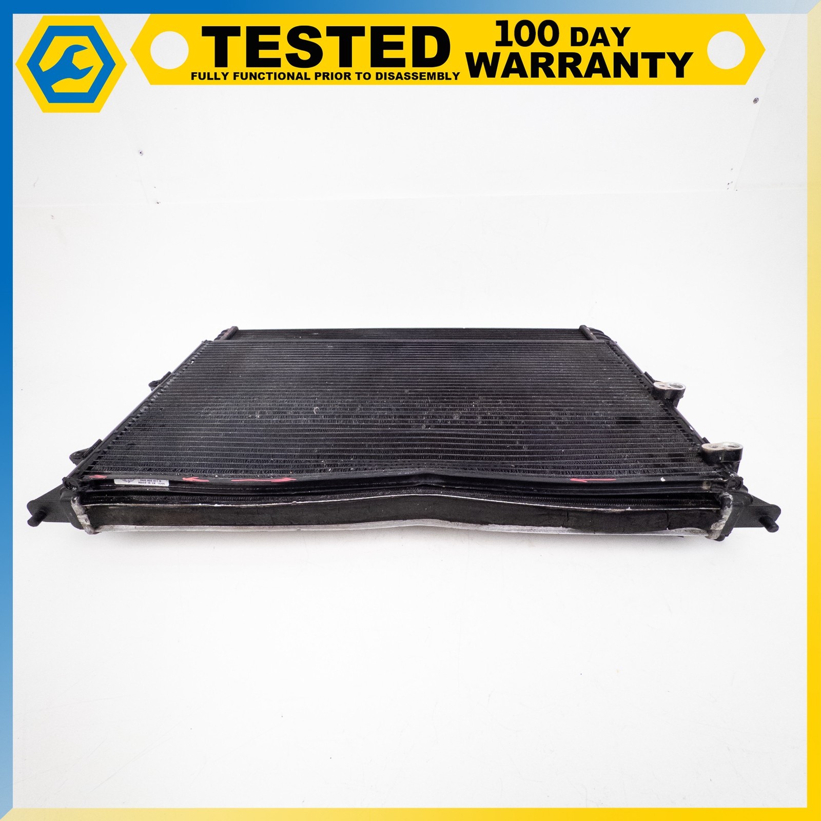 03-13 BENTLEY CONTINENTAL GT FLYING SPUR ENGINE COOLING RADIATOR AC CONDENSER OE