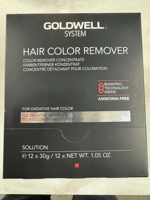 12 Pack box ---- Goldwell BondPro Hair Color Remover concentrate 1.05 oz