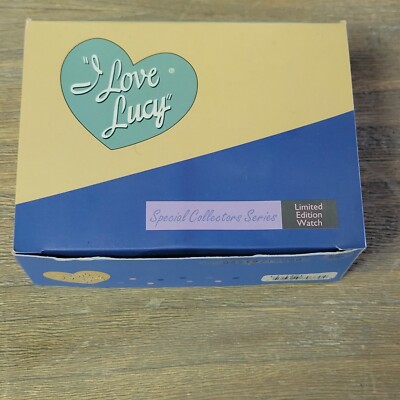Vintage Fossil I Love Lucy Numbered 2219/10000 Watch Dezi Lucille Ball