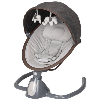 Safety 1st 5-Modes Bluetooth Swing Smoked Pecan