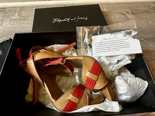 New With Box Elizabeth and James Heels Shoes Womens 6.5 - Picture 7 of 8