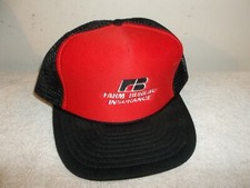 Vtg Unworn FARM BUREAU INSURANCE MESH TRUCKER SNAPBACK HAT