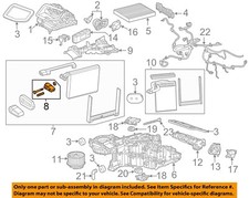 GM OEM 17-19 Sierra 1500 Evaporator Heater Components-Expansion Valve 84104355